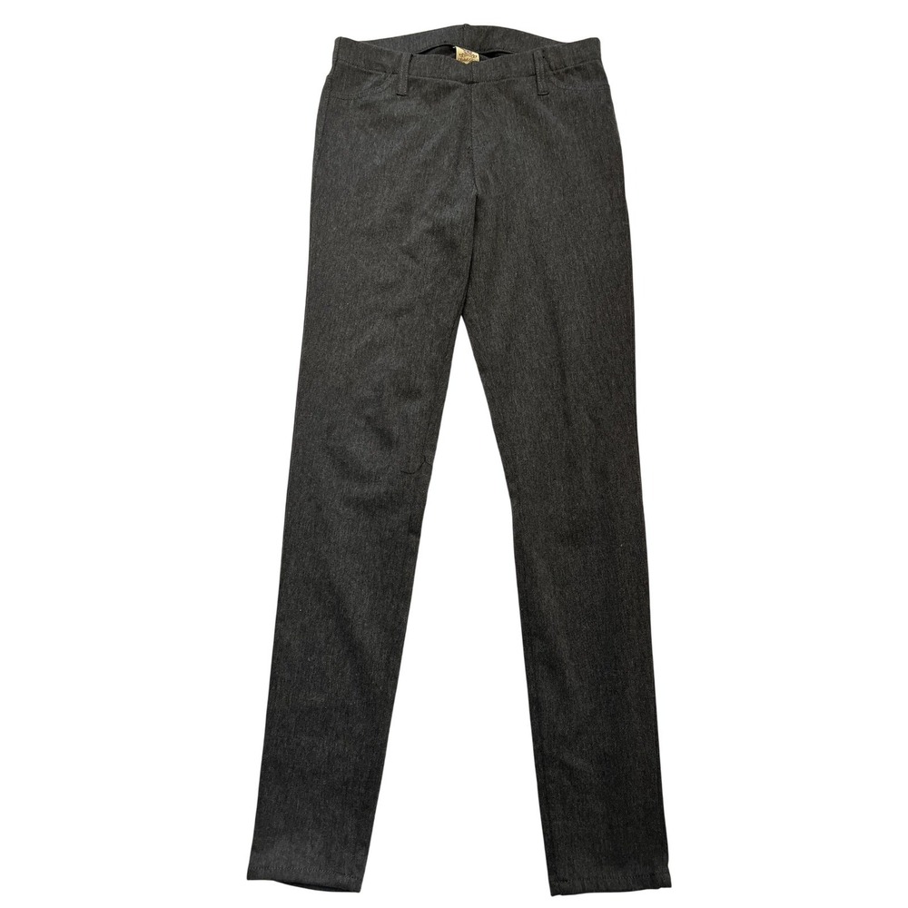 Faded Glory Pants Womens‎ Small Gray Stretch Skinny Jeggings Casual Mid Rise